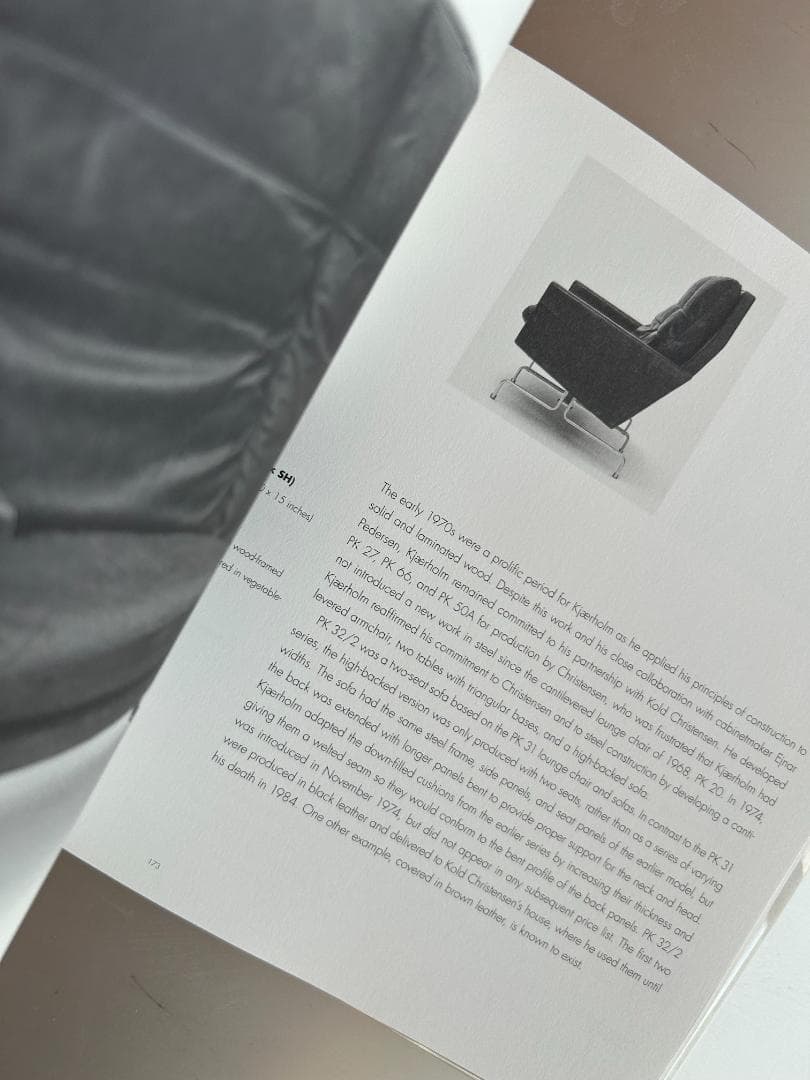 The Furniture of Poul Kjaerholm ポールケアホルム