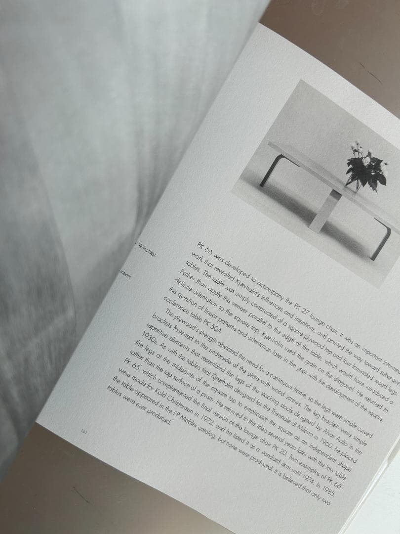 The Furniture of Poul Kjaerholm ポールケアホルム