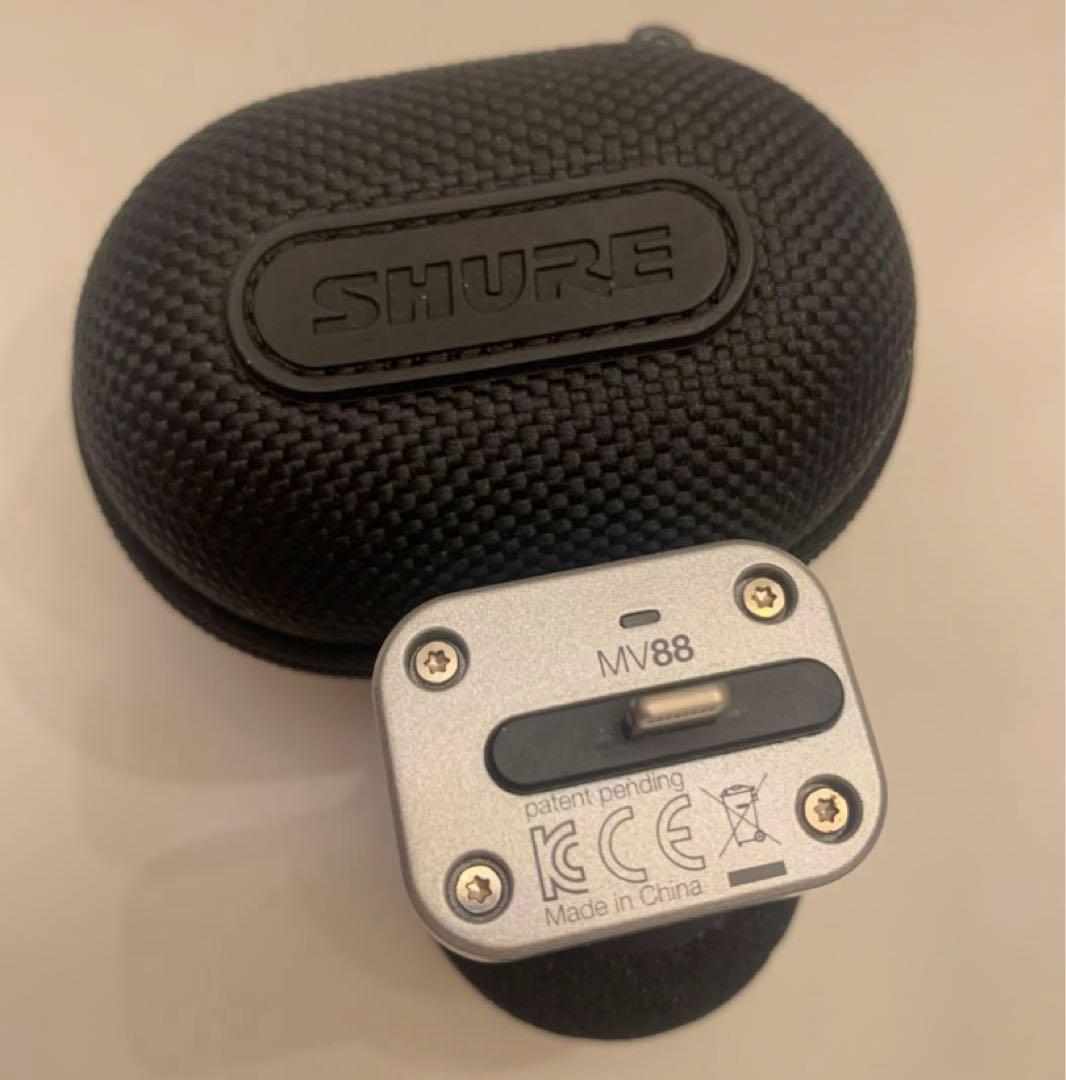 【美品】SHURE mv88