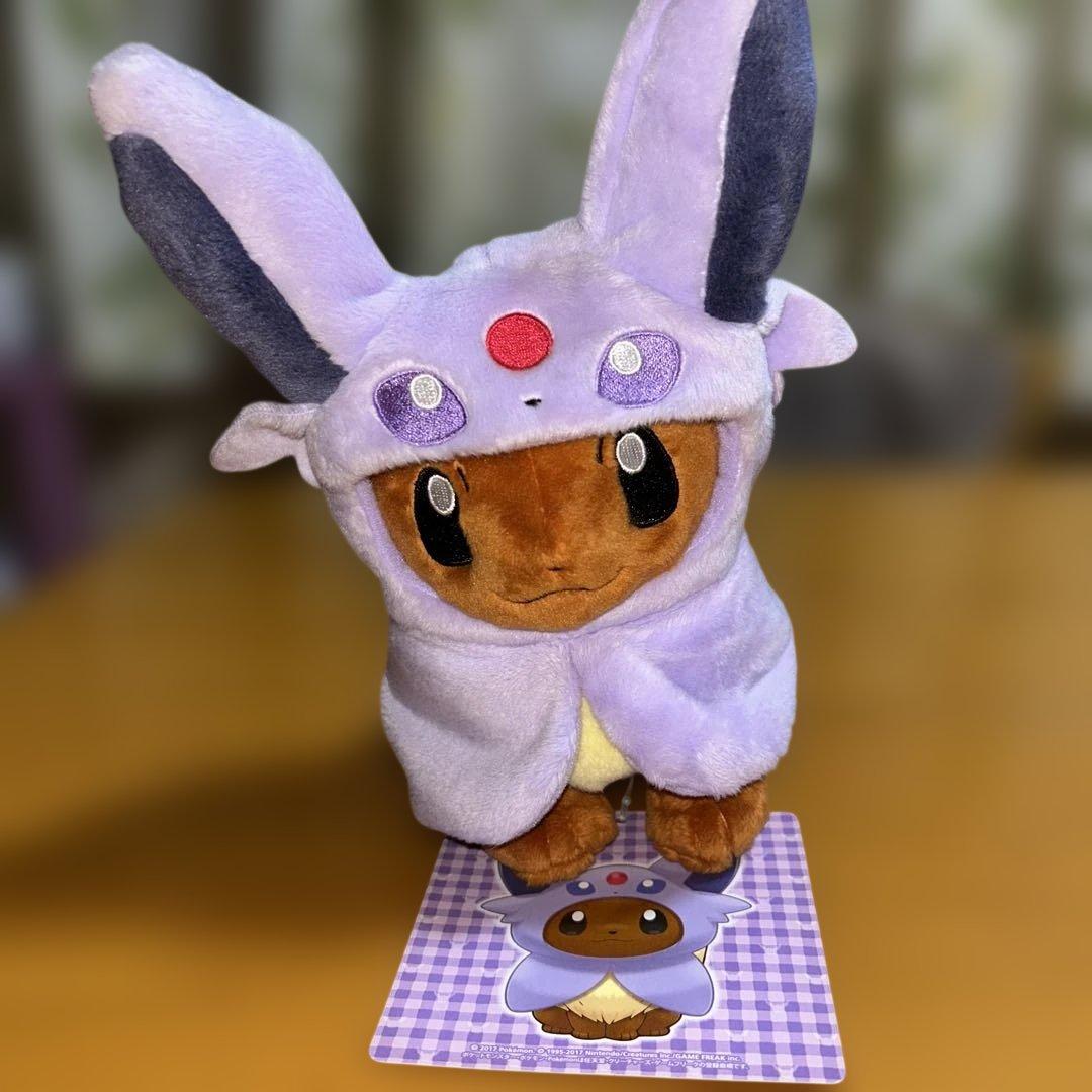 イーブイ　ポンチョシリーズ　サンダース　エーフィ　2体セット
