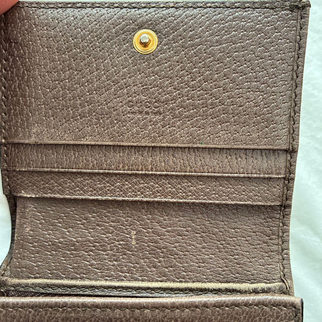 GUCCI GGパターン 二つ折り財布