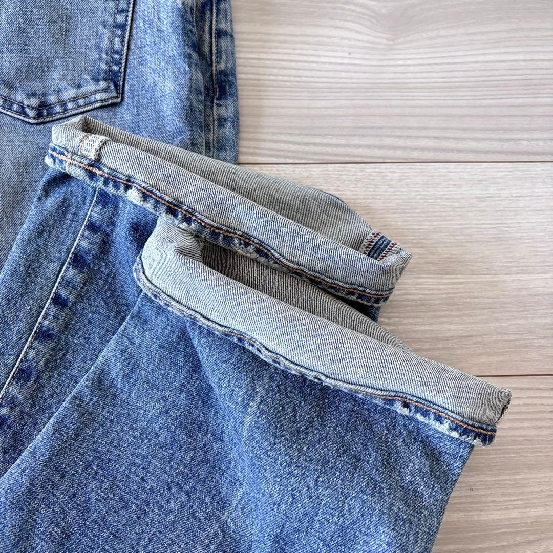 【美品】MOUSSY MVS FLARE フレアデニム 23インチ BLU