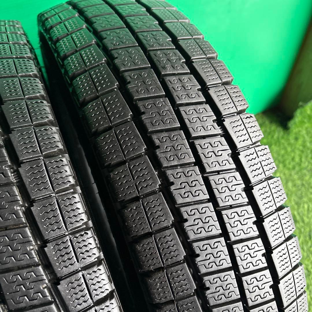か*め様 155/80R14(88/86N)LT／2024年製／DUNLOP 4