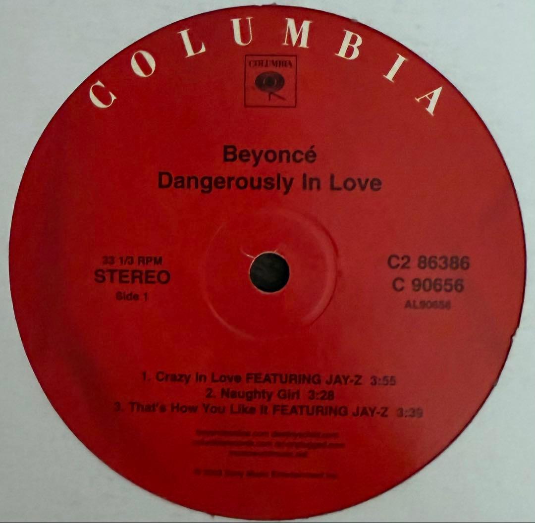 Beyoncé Dangerously In Love ２枚組LPレコード