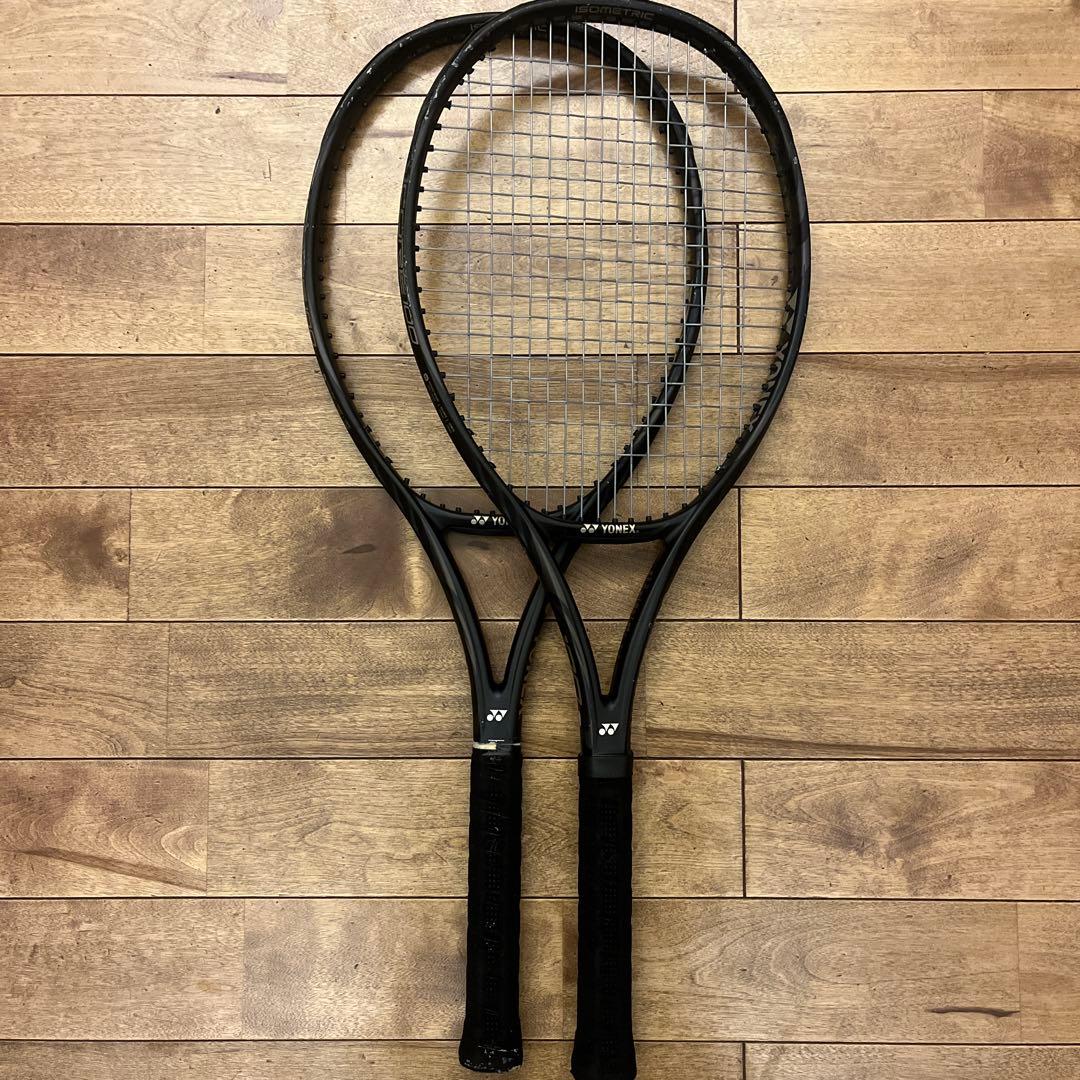 YONEX ブイコア(ブラック)ラケット 2本セット