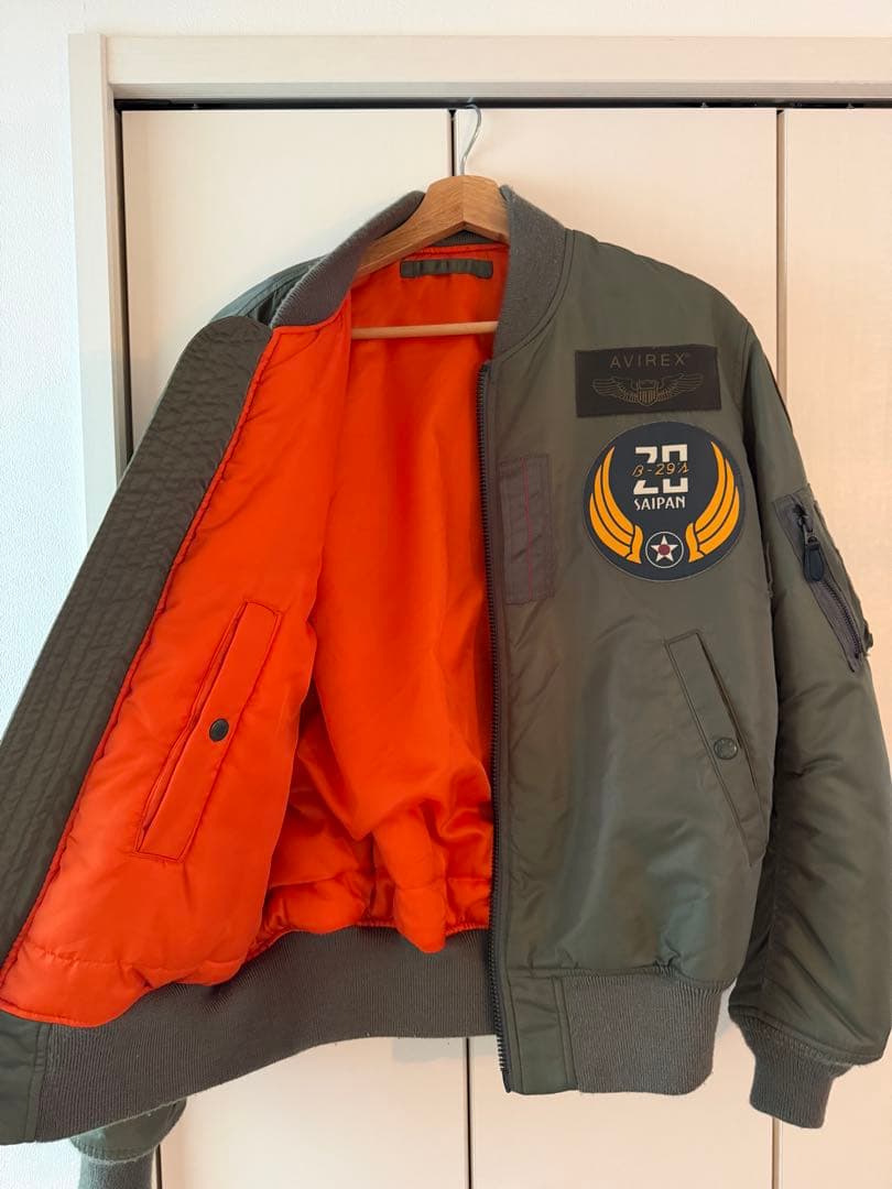 AVIREX MA-1　TOP GUN限定モデル　フライトジャケット XLサイズ