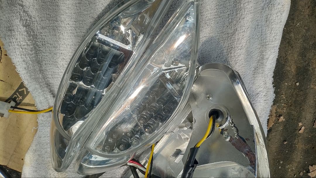 アドレスV125G CF4EA 規制後 LEDテールランプとLEDウインカー