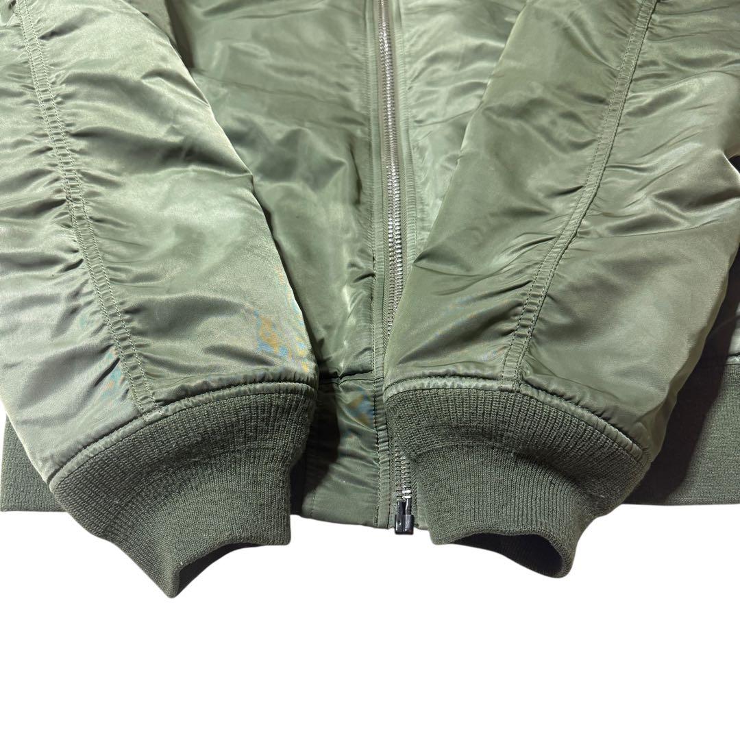 ALPHA INDUSTRIES MA-1 フライトジャケット XL セージ