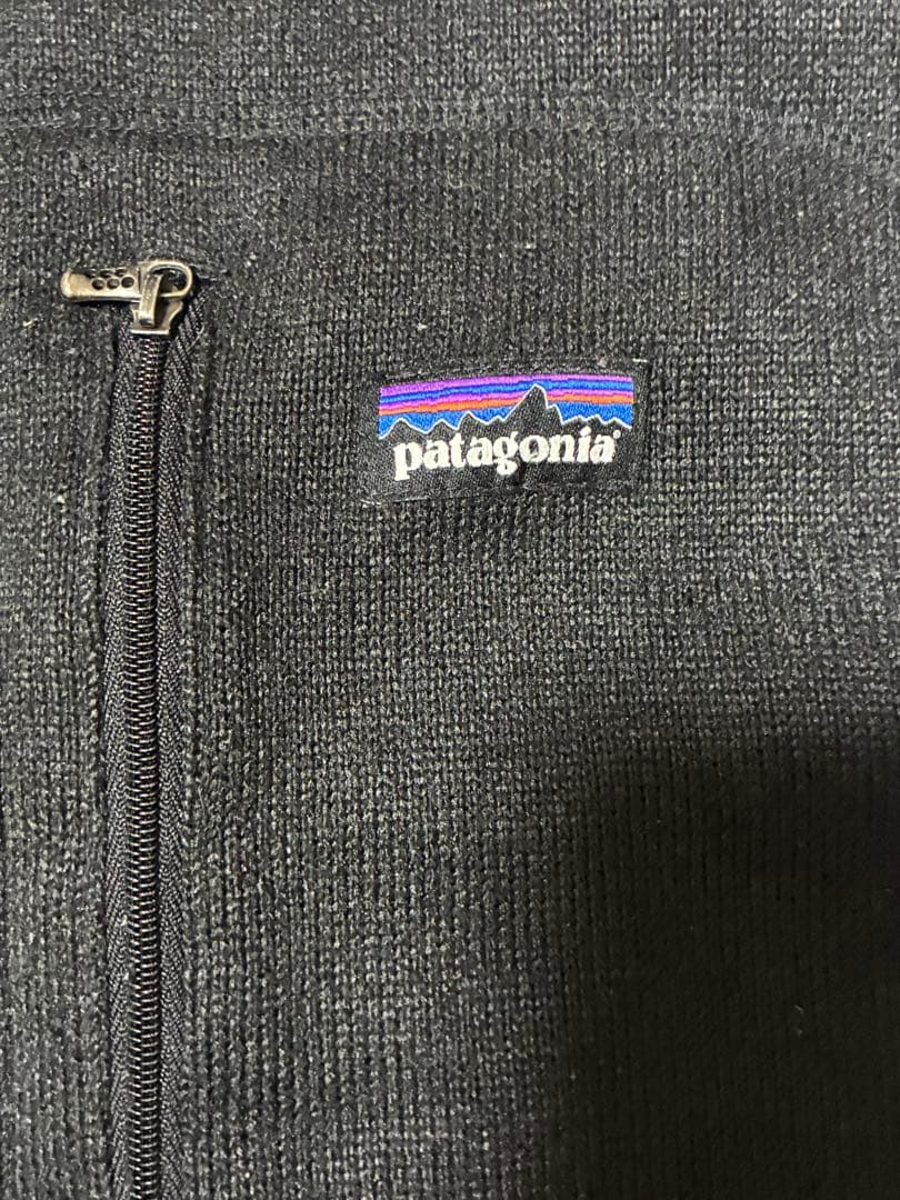 t*u様 00s patagonia ブラック ベスト XL ベターセーター　フ