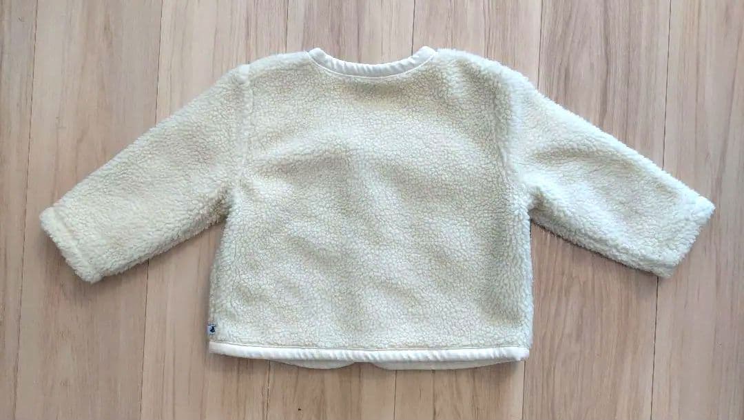 しょうこ【美品】PETIT BATEAU★プチバトーボアアウター