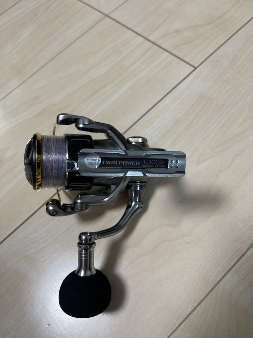 SHIMANO TWIN POWER C3000 夢屋ノブ　替スプール付