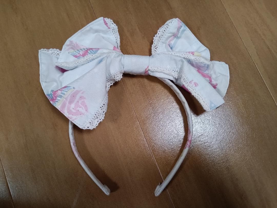 木*村様 Angelic Pretty　オリジナル柄OP　カチューシャ　お袖とめ