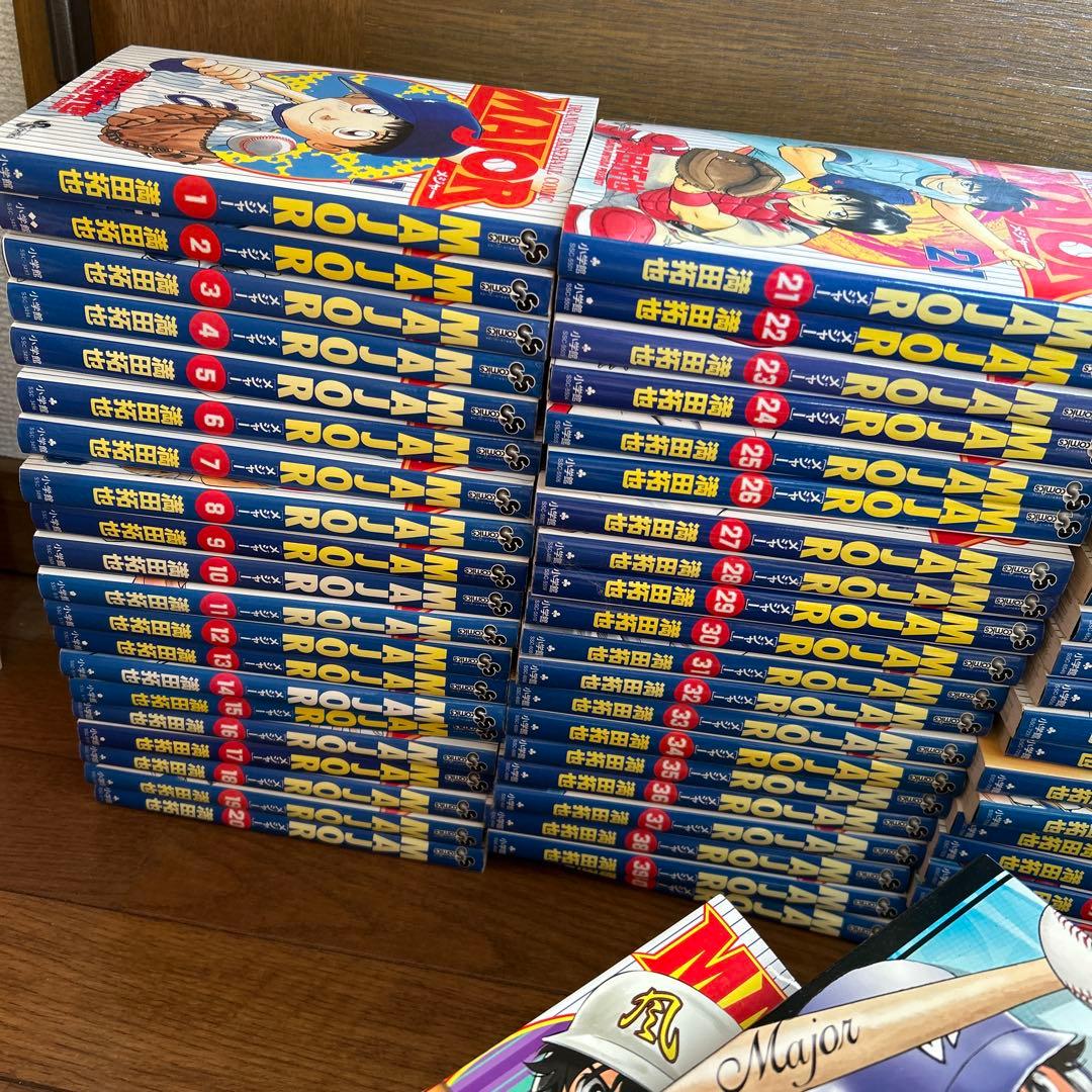 送料無料！メジャー全巻セット＋メジャー2nd 1〜18巻