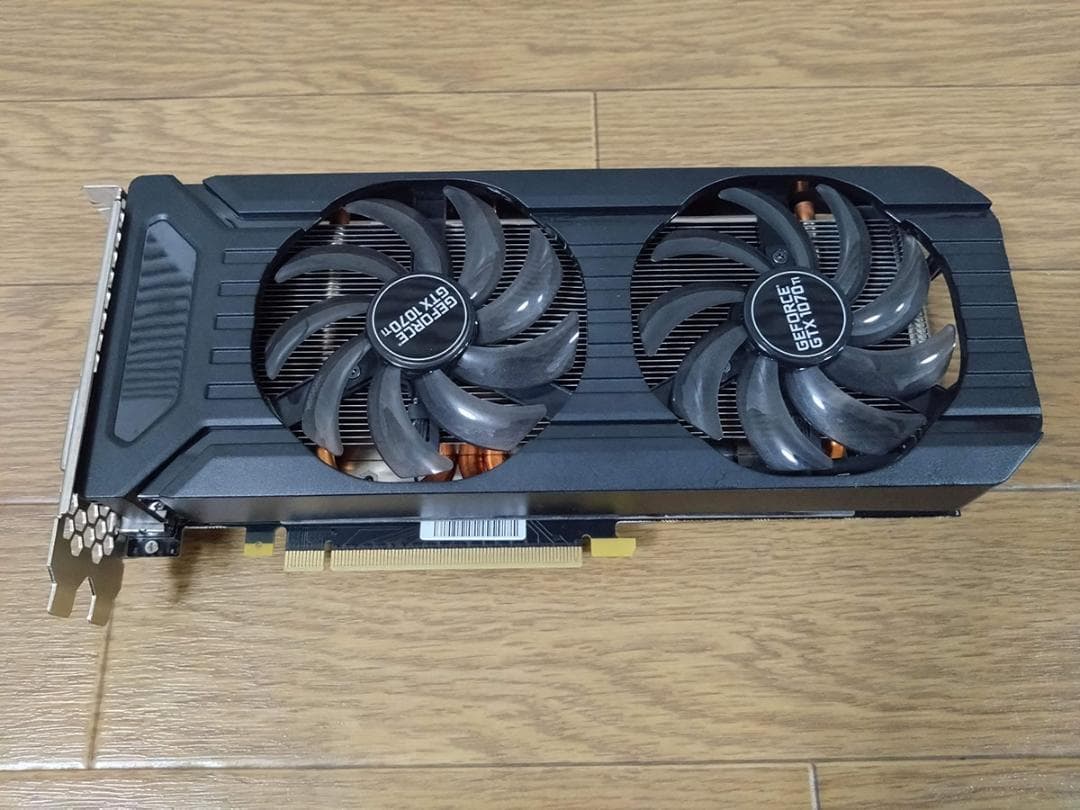 Palit GTX1070Ti 8GB DUAL グラフィックボード