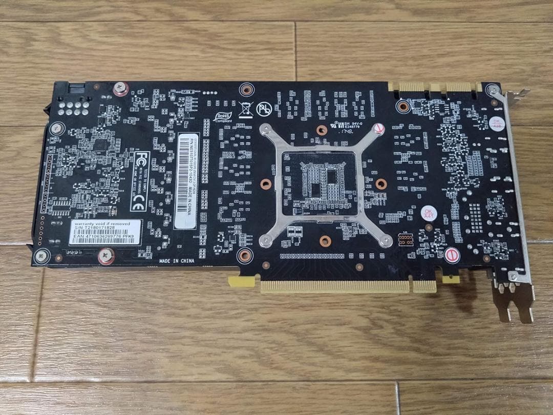 Palit GTX1070Ti 8GB DUAL グラフィックボード