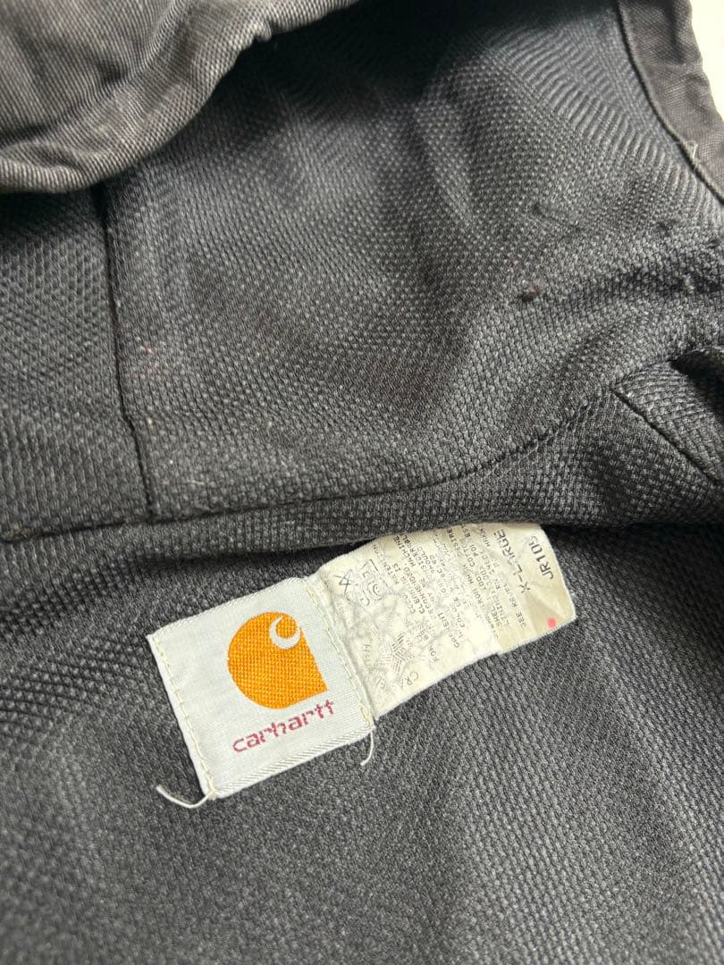 90’s USA製 Carhartt アクティブジャケット フェードブラック