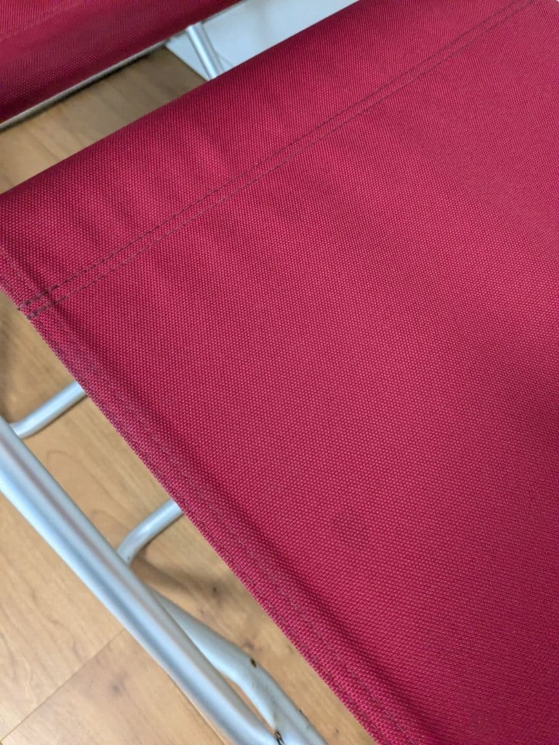 スノーピーク　FDチェアワイド　レッド　2脚セット　LV-077RD