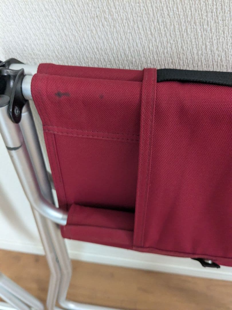 スノーピーク　FDチェアワイド　レッド　2脚セット　LV-077RD