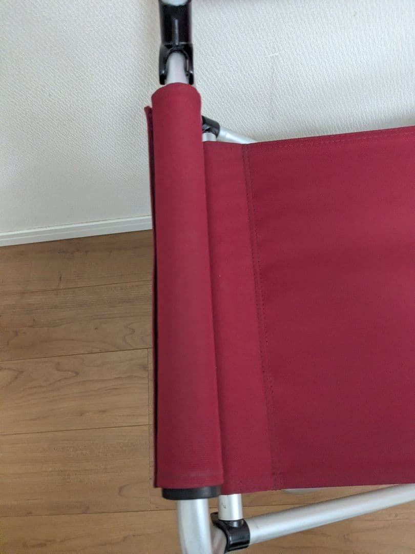 スノーピーク　FDチェアワイド　レッド　2脚セット　LV-077RD