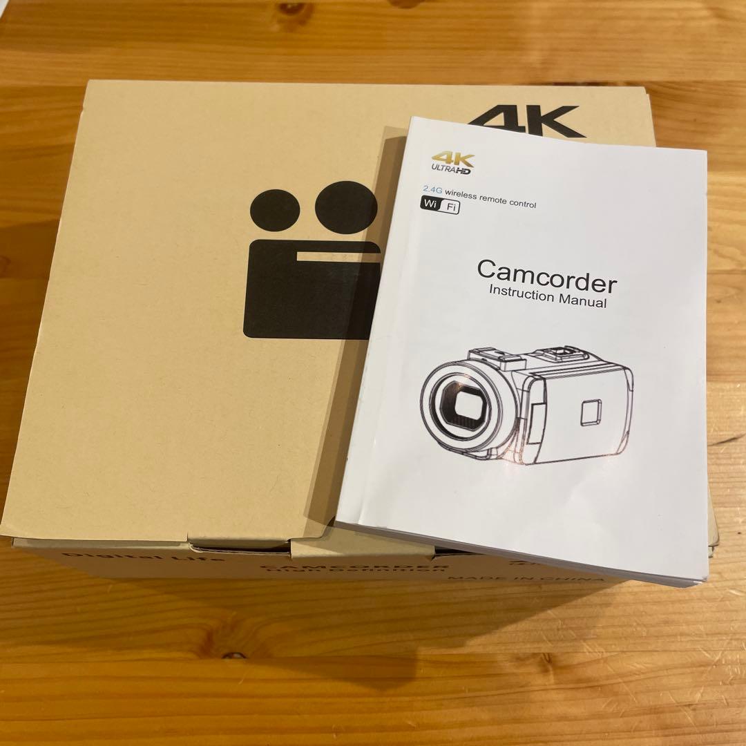 デジタルビデオカメラ　4K Ultra HD Wi-Fi 48.0メガピクセル