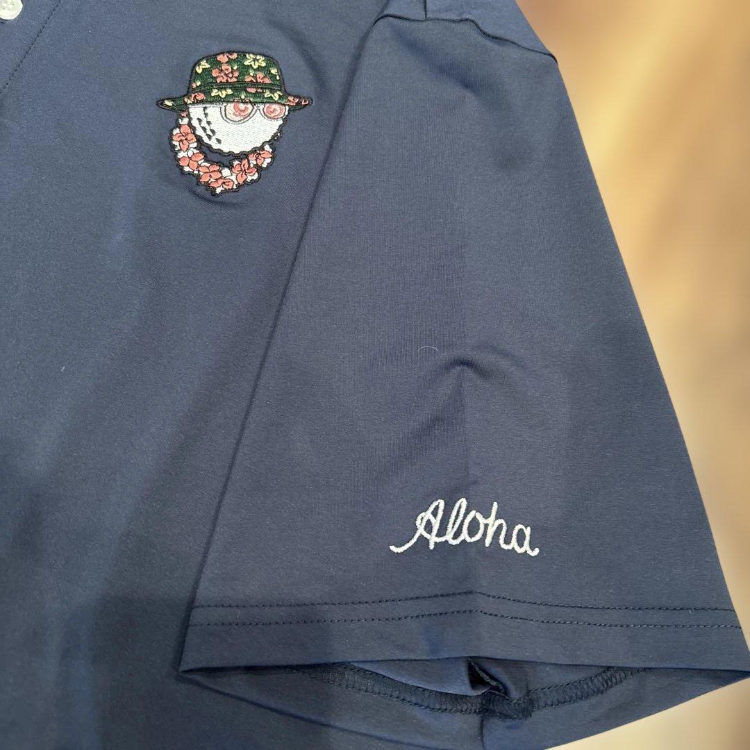 ハワイ限定malbon golf マルボン　ポロシャツ　L新品タグ付