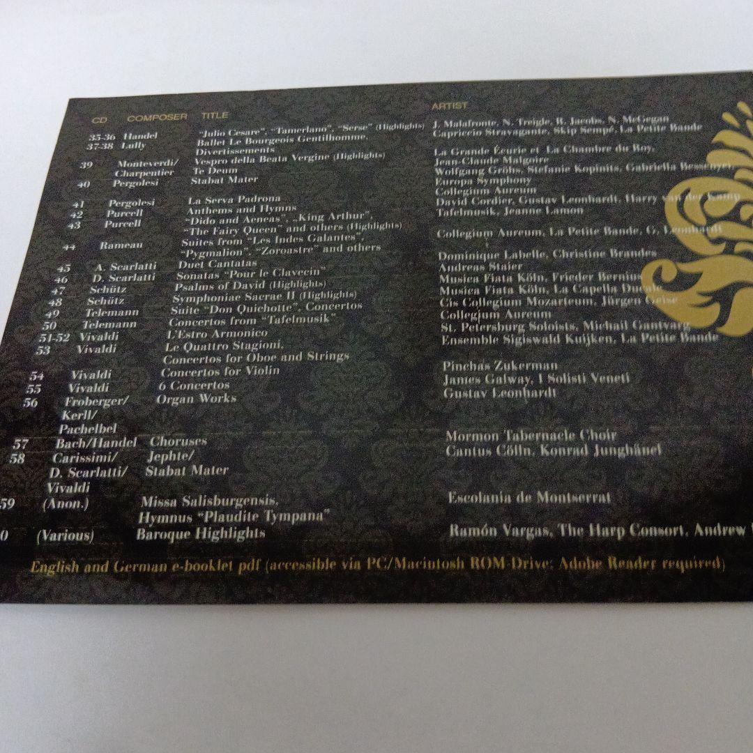 クラシック Baroque Masterpieces 60CD Edition