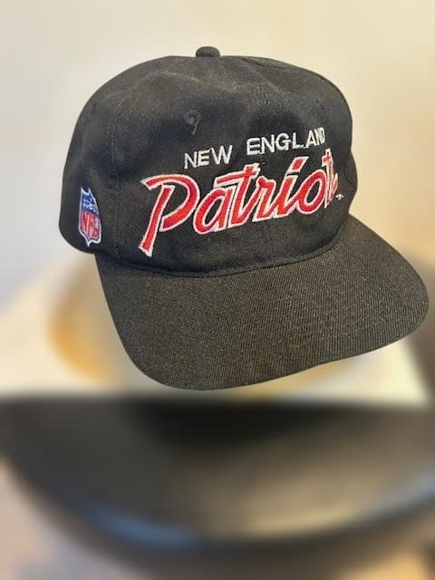 90s・USA購入】NFLペイトリオッツ 公式キャップ（ヴィンテージ）