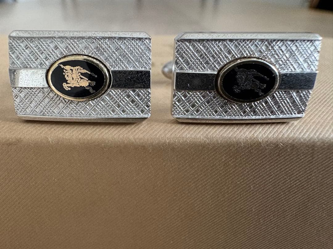 美品 BURBERRY スターリングシルバー製 カフリンクス※付属品無し