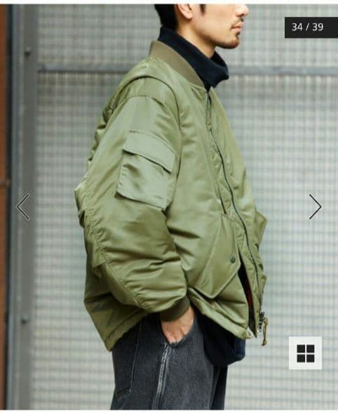 3WAY PERTEX FLIGHT JKT/3WAY フリークスストア☆М美品