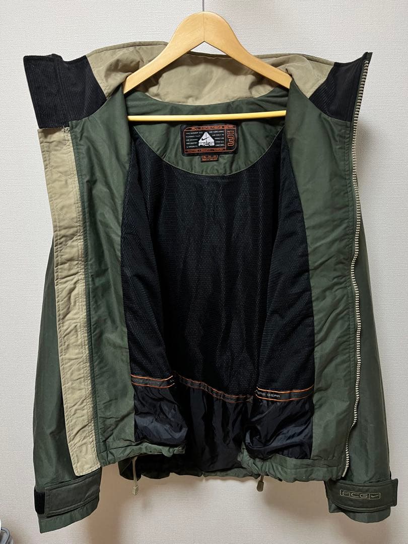 田*郎様 90s NIKE ACG ナイロンジャケット オリーブグリーン