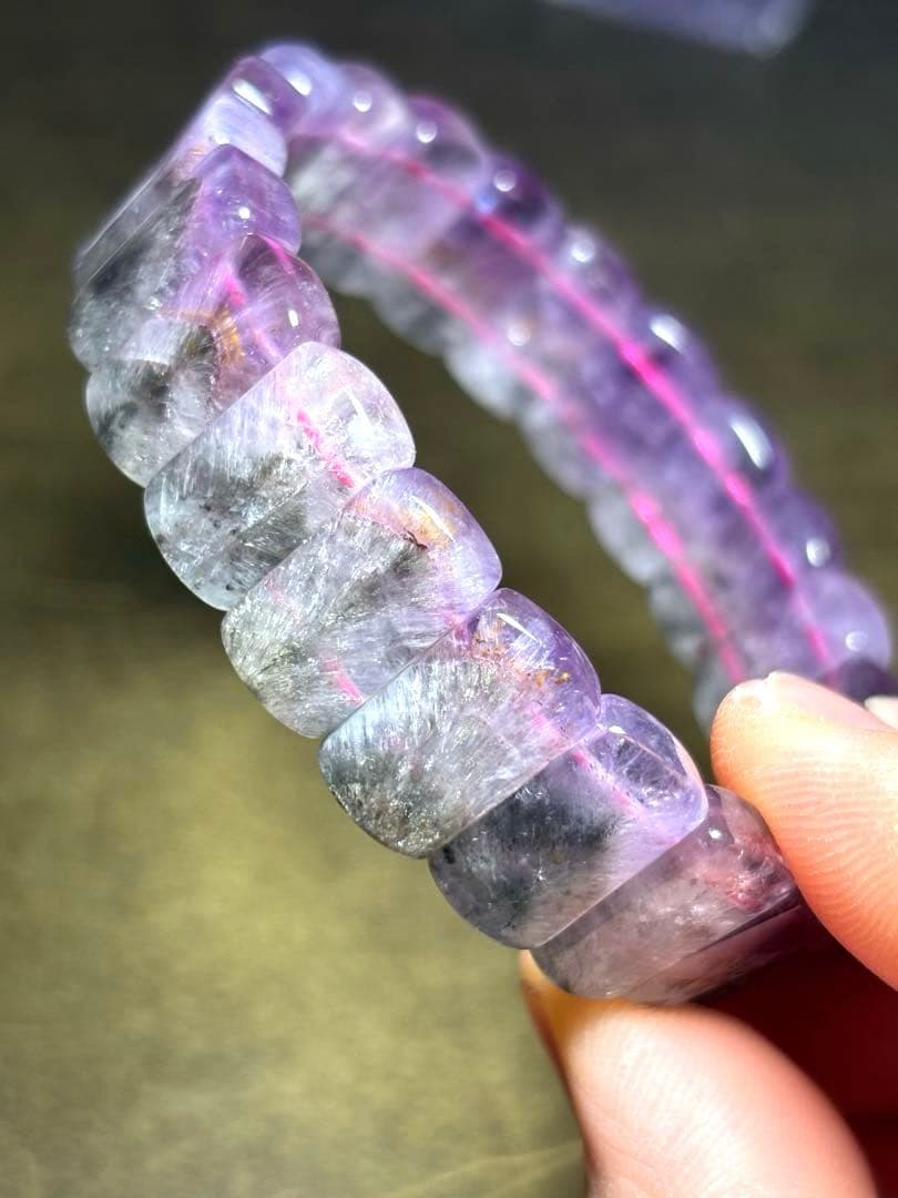 オーラライト23バングル（新品未使用）高品質 希少！！エネルギー最強　天然石