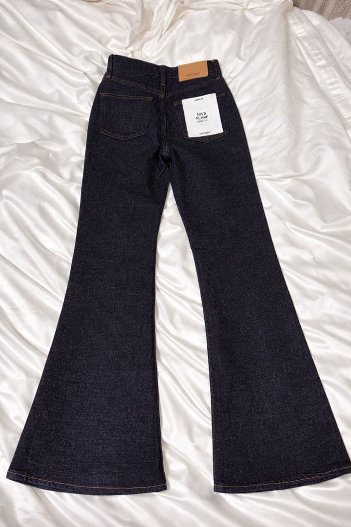 MOUSSY MVS FLARE デニム 23インチ One Wash