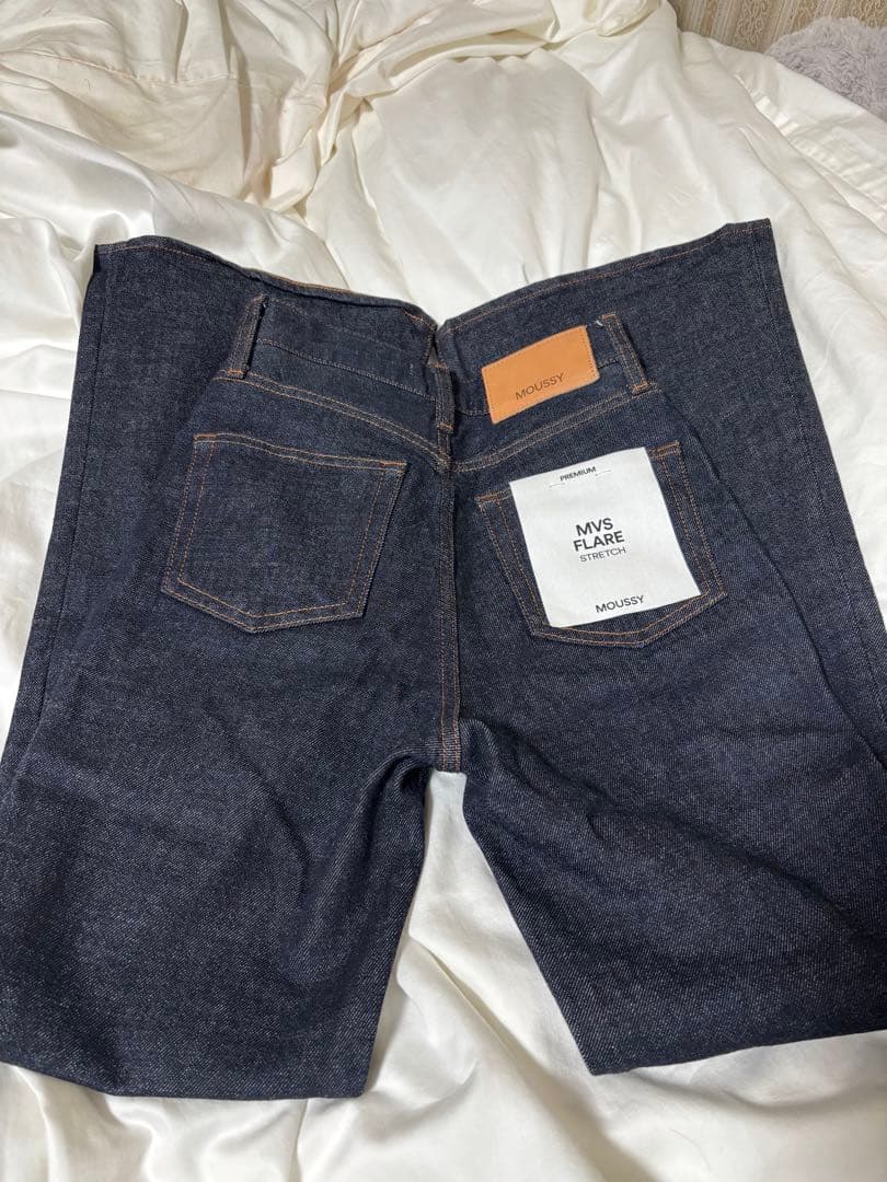 MOUSSY MVS FLARE デニム 23インチ One Wash