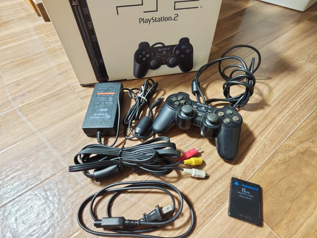 SONY PlayStation2 コントローラー 付属品 取説 箱あり 外綺麗