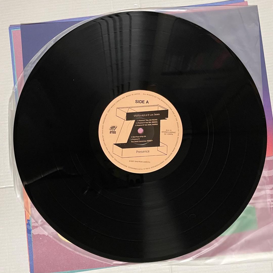 STUTS & 松たか子 with 3exes Presence レコード