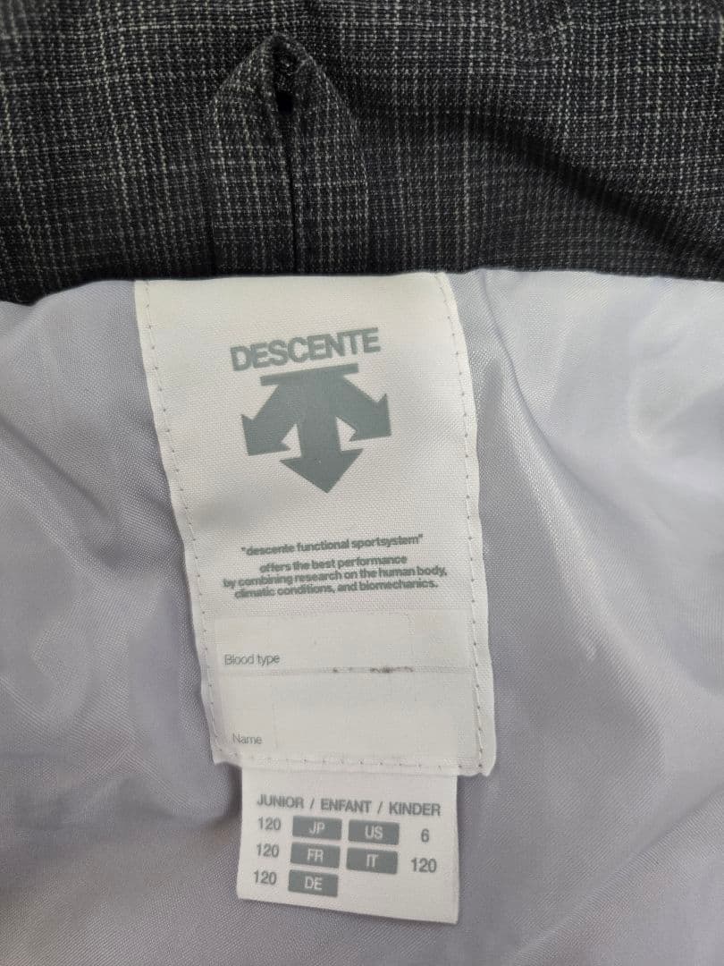 DESCENTE スキーウェア 120 キッズ