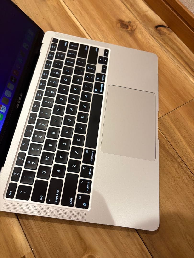M1/MacBook air/2020/SSD256GBメモリ8GB