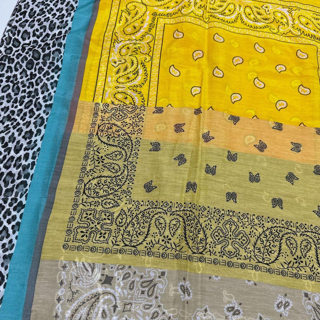 Pierre-Louis Mascia 大判 ストール シルク混 レオパード