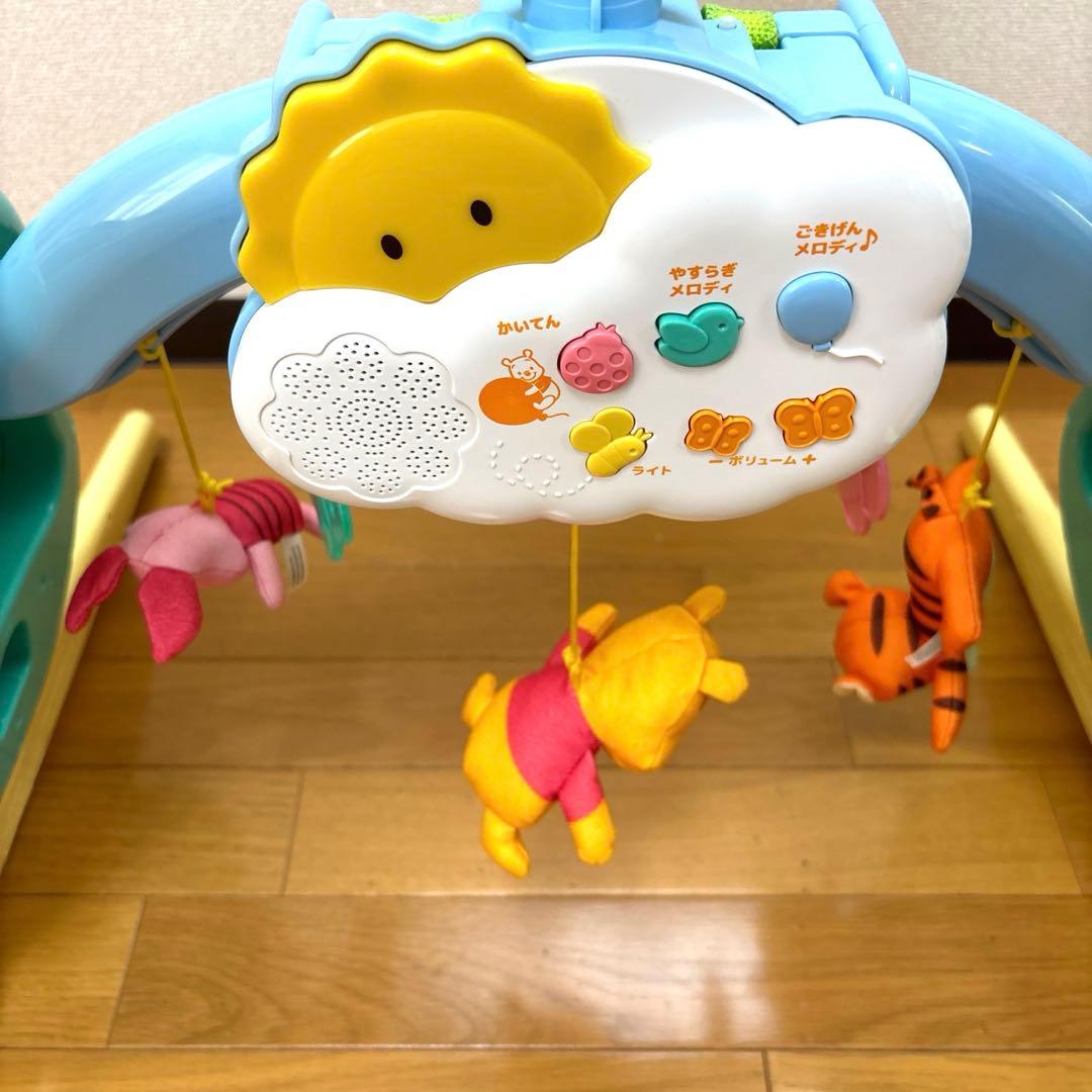 美品　くまのプーさん　6WAY へんしんメリー　タカラトミー