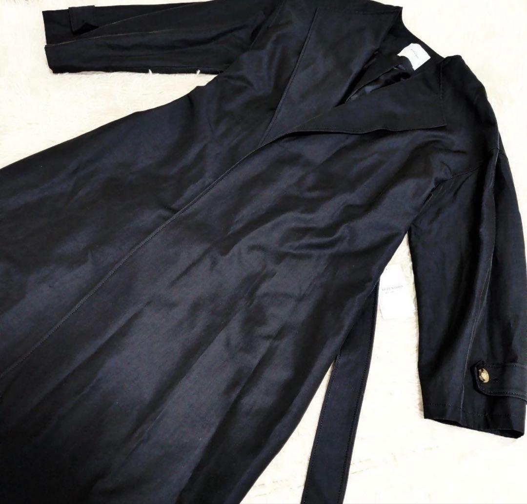Spick and Span C/Cu ノーカラートレンチコート　38