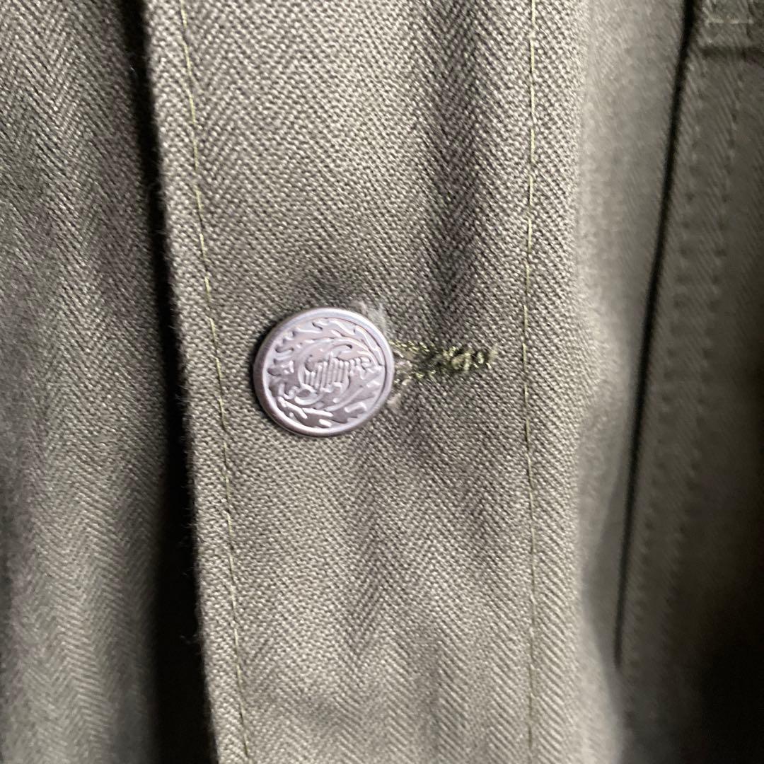 60s French vintage ヘリンボーンツイル カバーオールジャケット