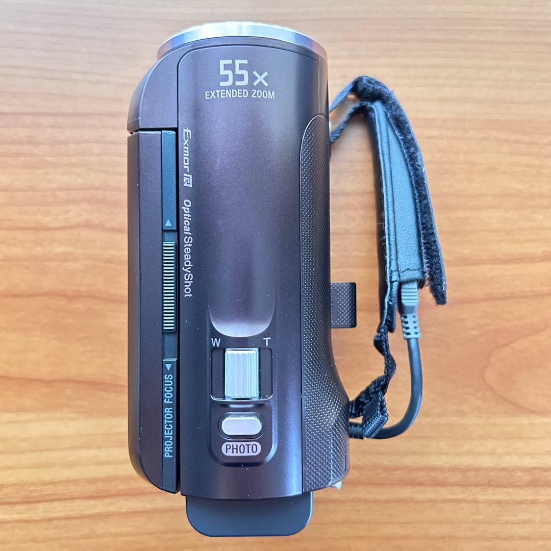 美品SONY handycam HDR-PJ390プロジェクター内蔵ビデオカメラ