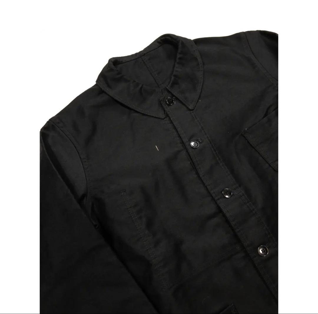 【40s】\"Dubure&Deverchere\" Black Moleskin