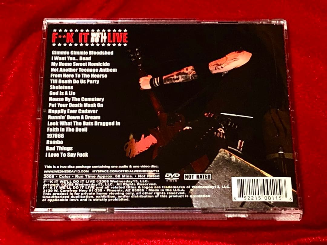 レア！〈2008年受注生産限定盤LIVE DVD➕CD〉WEDNESDAY 13