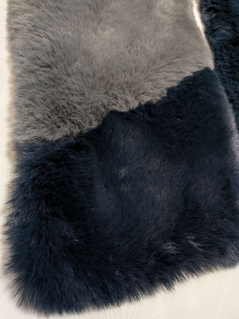 【美品】Paul Smith ポールスミス エコファー マフラー　ショール