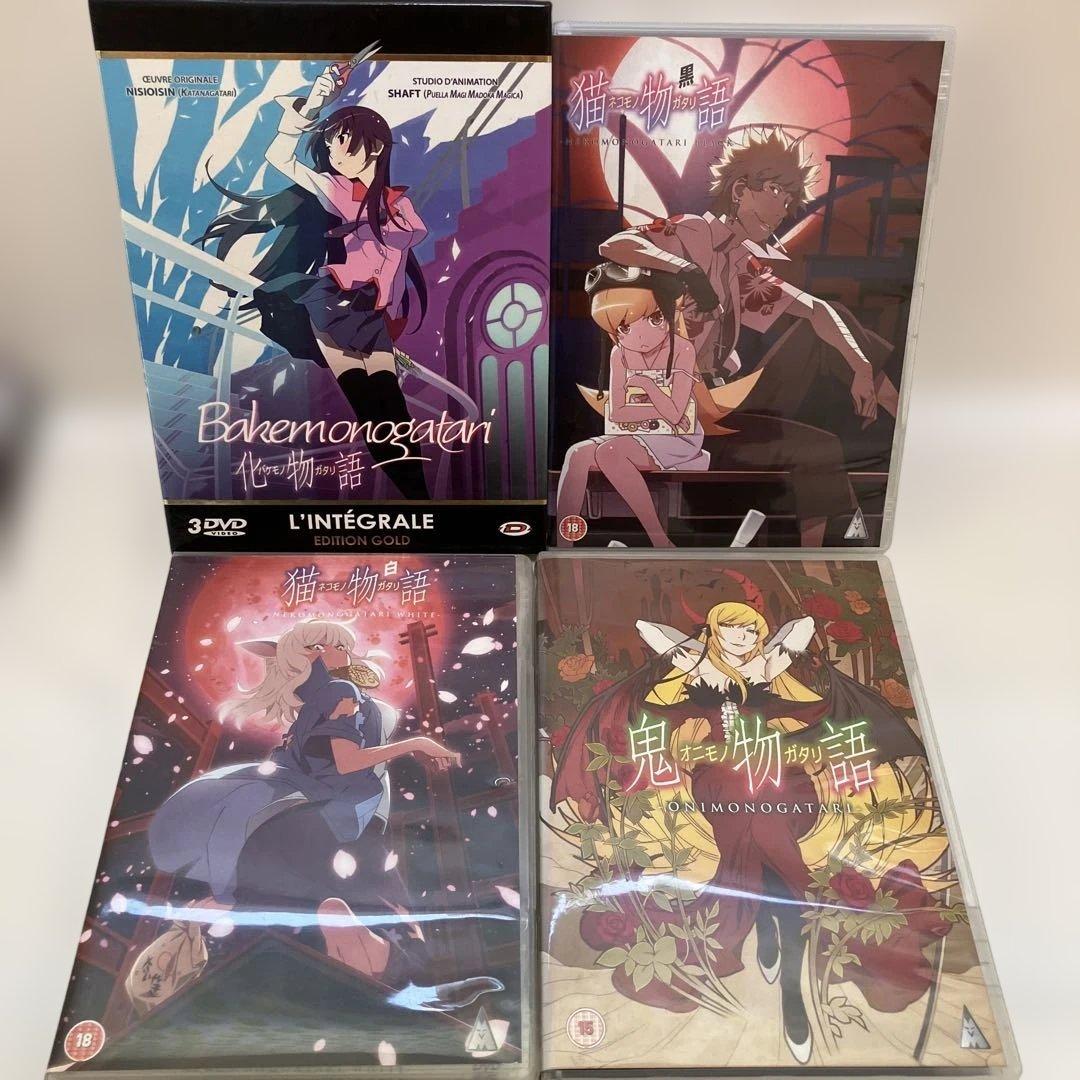 化物語シリーズ 猫　白黒　鬼　囮　傾　花　憑　恋　終物語　アニメ　DVD 全巻