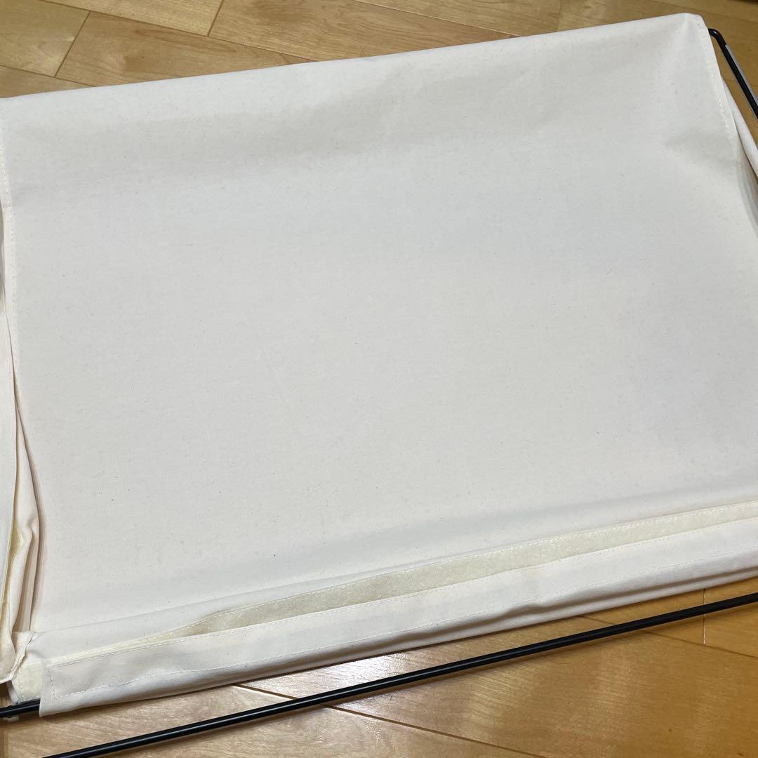 無印良品 MUJI 収納ボックス ベッド下用 ベッドフレーム用帆布バスケット・大