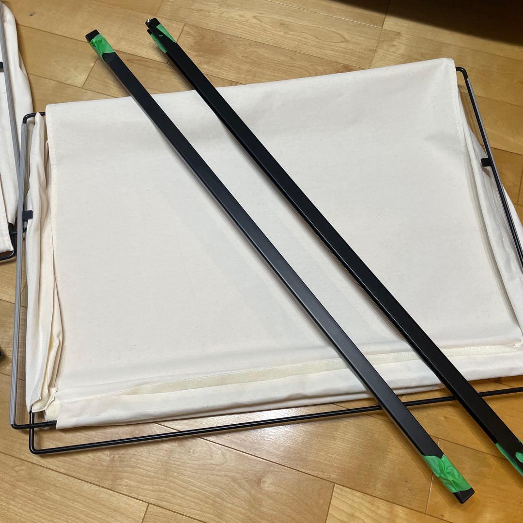 無印良品 MUJI 収納ボックス ベッド下用 ベッドフレーム用帆布バスケット・大
