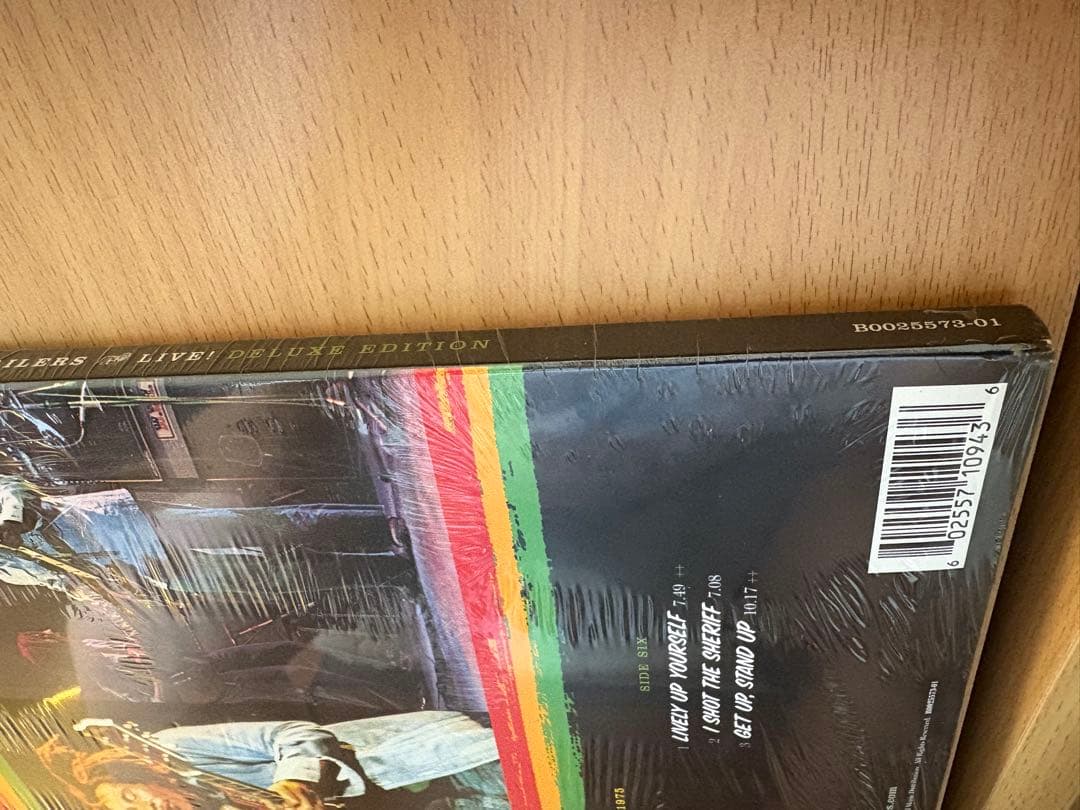 Bob Marley & The Wailers LIVE! 稀少未開封 3LP