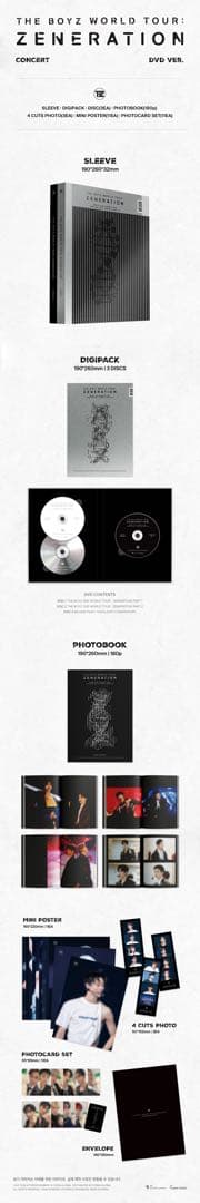 ミュージック THEBOYZ 2ND WORLDTOUR:ZENERATION DVDver.